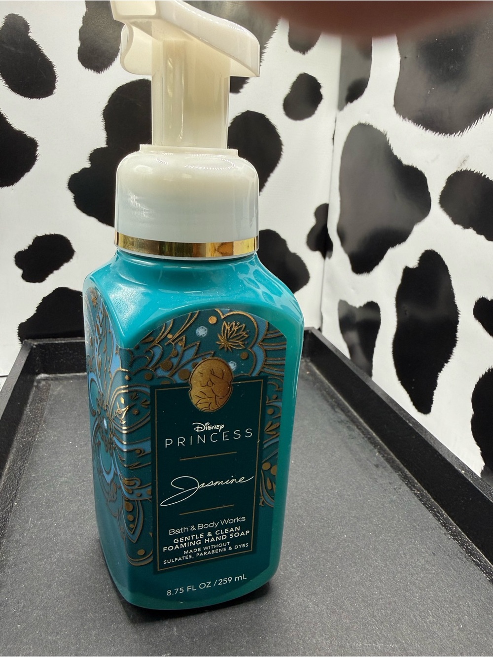 Bath & Body Works Princess Jasmine Foaming Hand Soap - Teal & Gold